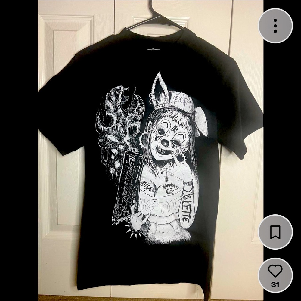 RARE Ouija Macc x Getlostperv shirt